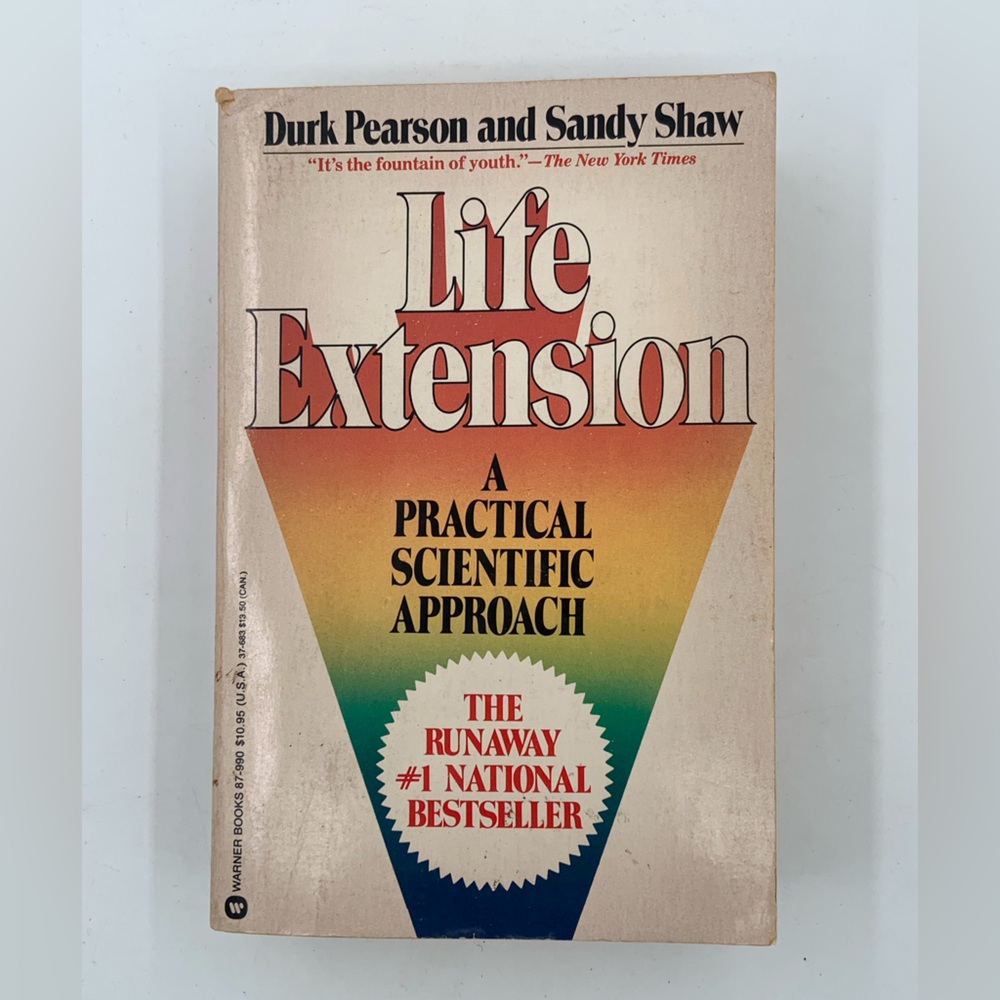 New Listing🌹GUC Life Extension - Book by Pearson & Shaw - #1 National Bestseller